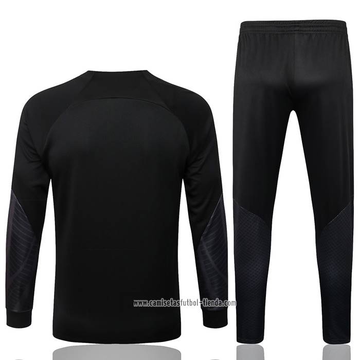 Chandal de Chaqueta del Corea del Sur 2022 2023 Negro